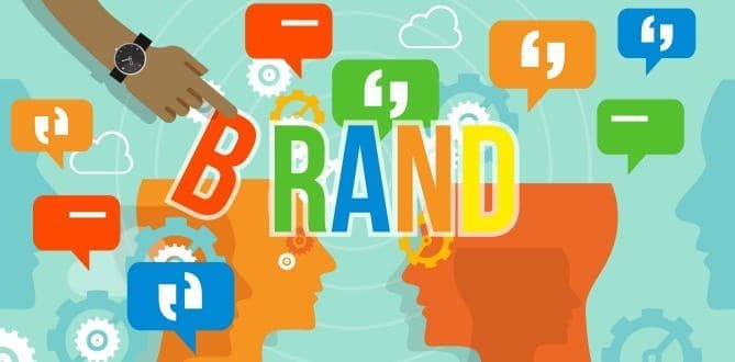 brand building branding business concept company corporate vector