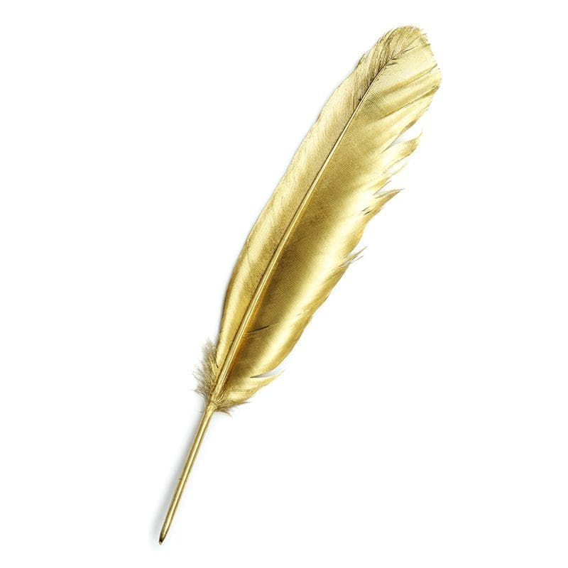 BOZZ_Gold Feather pen
