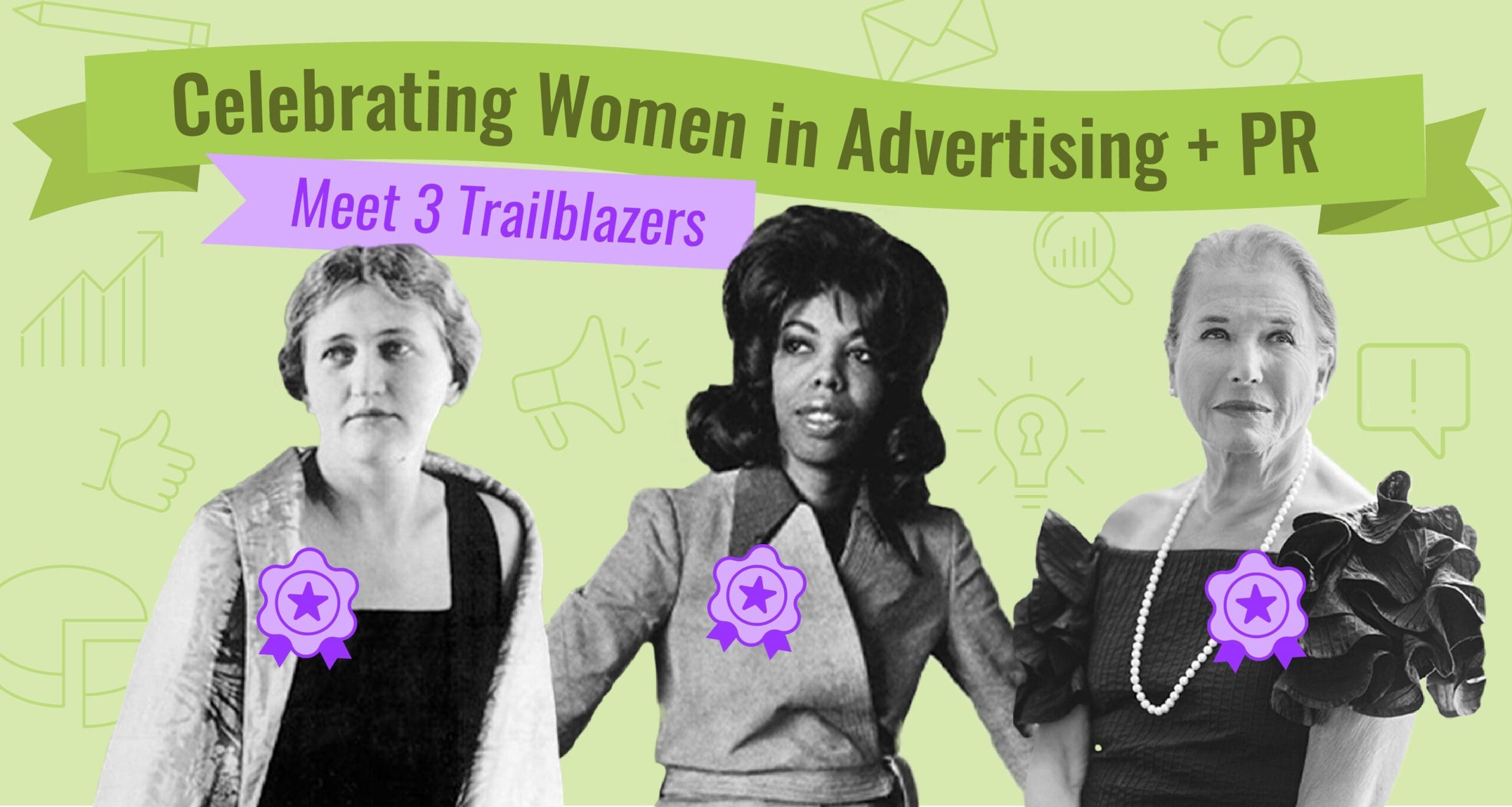 Women's history trailblazers mockup