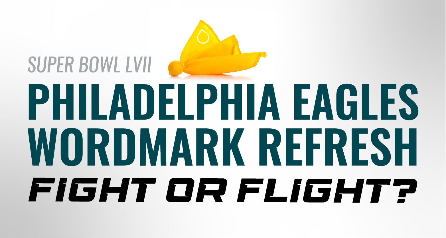 Philadelphia Eagles Wordmark Refresh Fight or Flight